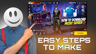 How to Create FF Proxy Server 🔥 | Free Fire Proxy Server Setup Full Guide 2025" ⚙️🎮" |