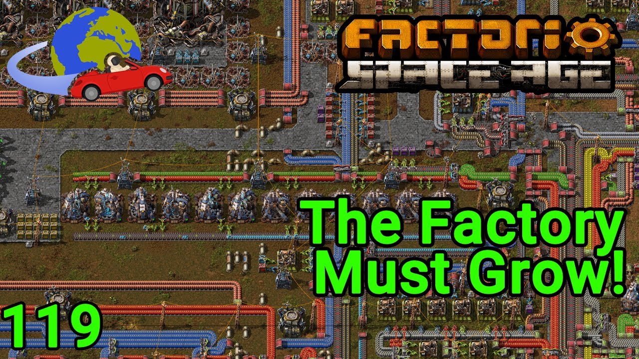 Factorio Space Age DLC In Search of Better Modules Ep 119 - YouTube