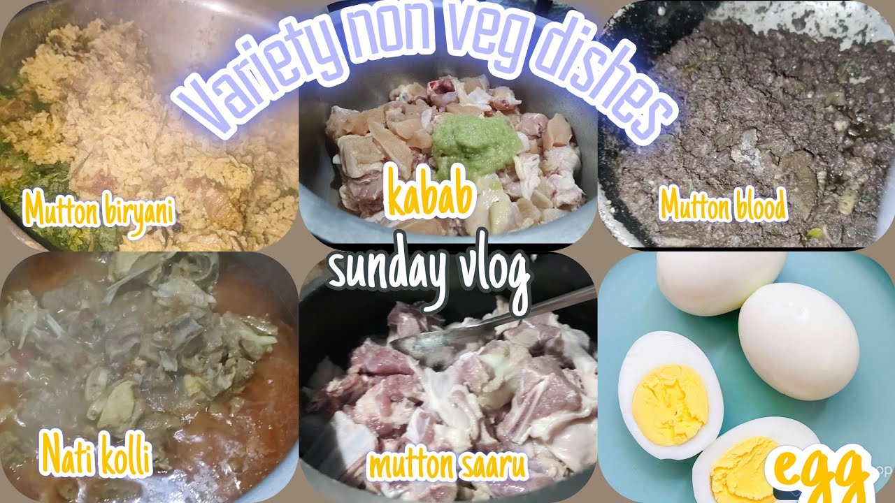sunday-full-day-vlog-with-variety-non-veg-dishes