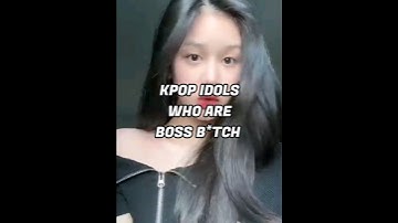 kpop idos who are boss b*tch..#shorts #fypシ #jennie #leeknow #hwasa #jessi #soyeon #ahyeon