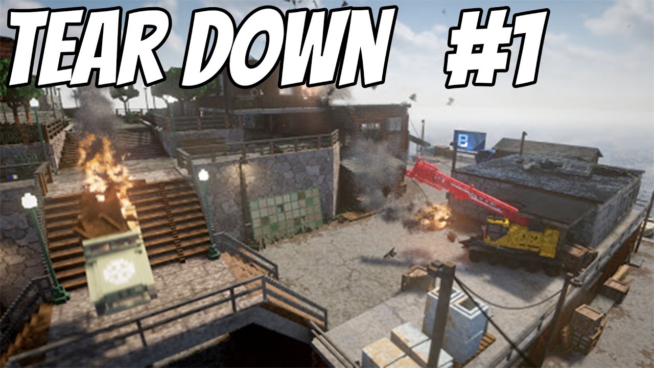 INSANE PHYSICS BASED HEIST GAME - Teardown Part 1