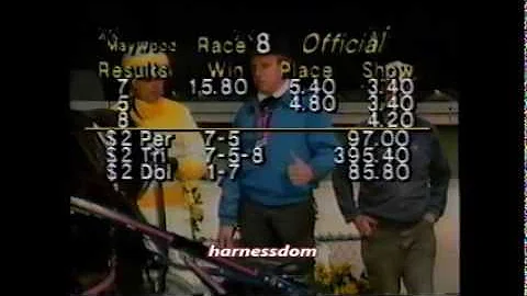 1994 Maywood Park STEADY STEWART Jim Curran