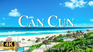 Cancun, Mexico • Relaxation Film 4K • Peaceful Relaxing Music • Nature 4k Video Ultra HD