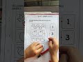 Subject - Maths. Count the pictures and match them with their numbers.. Class -Nursery..Day - 623