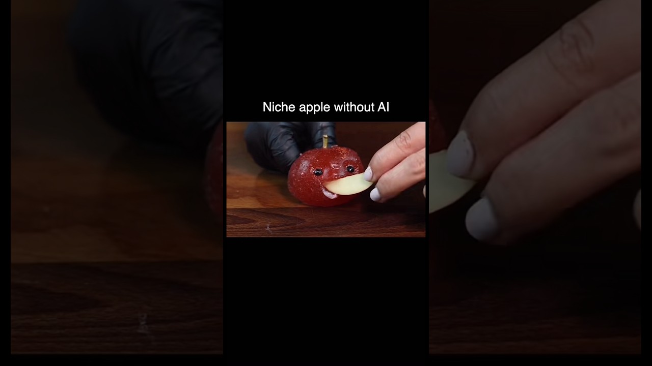 NICHE APPLE WITHOUT AI!
