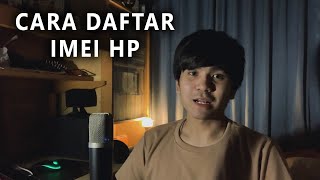 Blokir Imei  Cara Daftar Dan Hitung Pajaknya