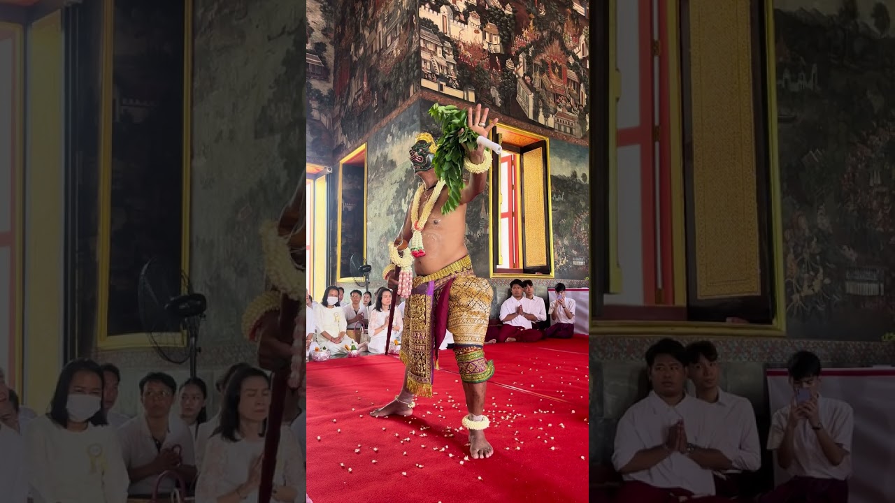 เพลงหน้าพาทย์ พระพิราพเต็มองค์  ผู้รำ ผศ.ดร จุลชาติ อรัณยนาค