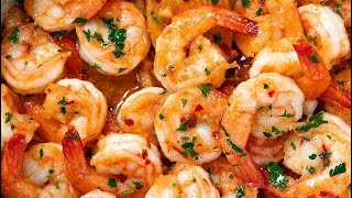 Crevettes 🍤 sautés à la sauce tomate 🥫 trop bon