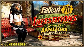 Complete All Daily Challenges in Minutes! Fallout 76 - Tuesday 09 June 2026