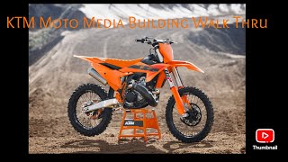 KTM/Husqvarna/Gas Gas Moto Media Building Walk Thru