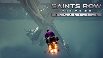 Saints Row The Third Remastered Enter Safeword early and Fly Under The Map.