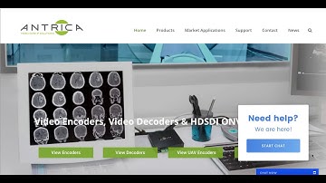 Welcome to Antrica - Video Encoders & Decoders