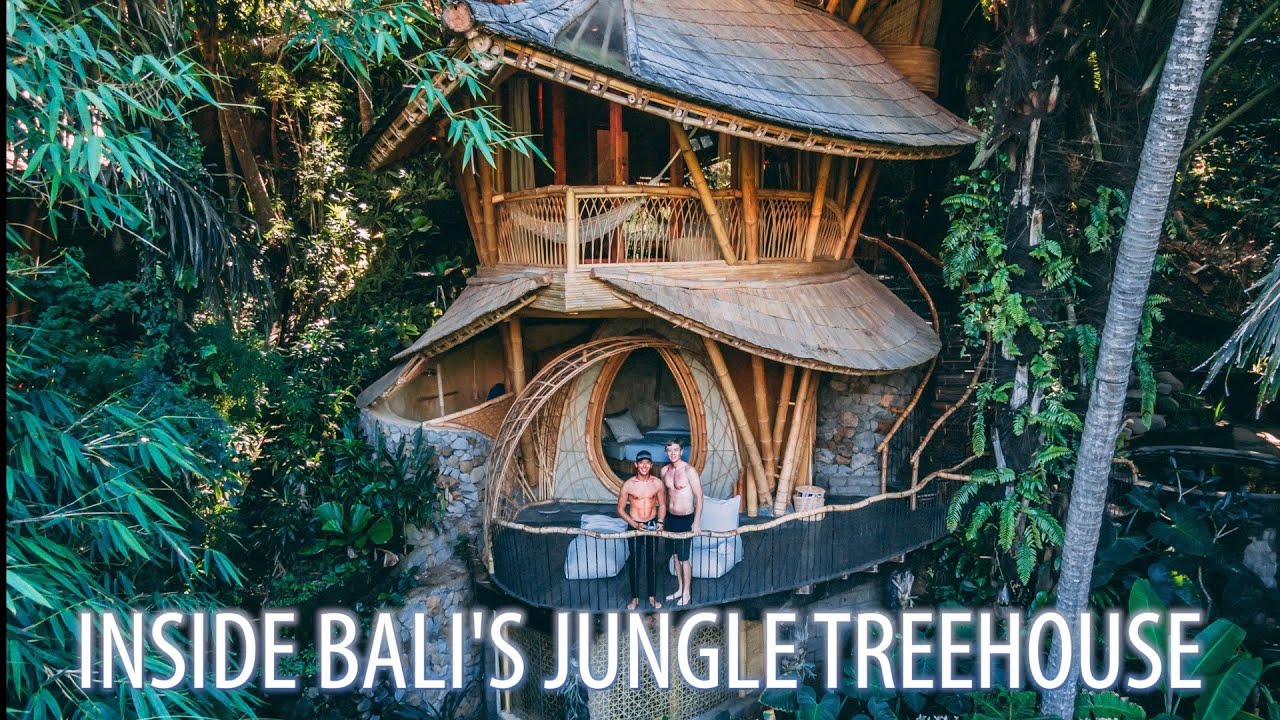 Inside Bali's Bamboo TREEHOUSE Paradise - YouTube