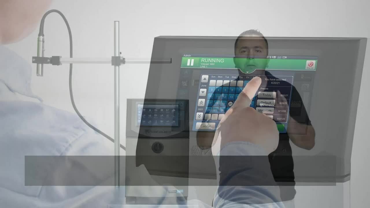 Videojet 1880 Endüstriyel İnkjet Kodlama Makinası