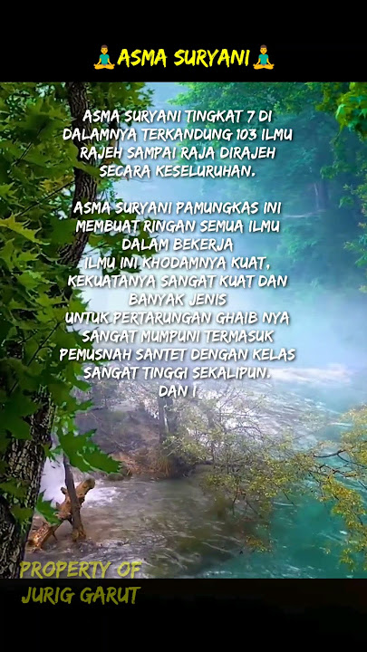 Asma Suryani            #story