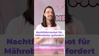 Mähroboter: Eine Gefahr für Igel und Artenschutz #shorts