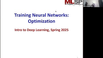 S2025 Lecture 7 - Training Part V