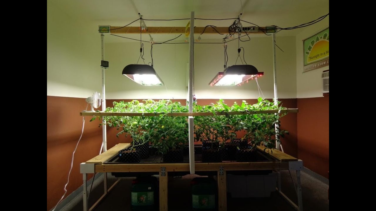 Inda-Gro In House Garden Side by Side Trials