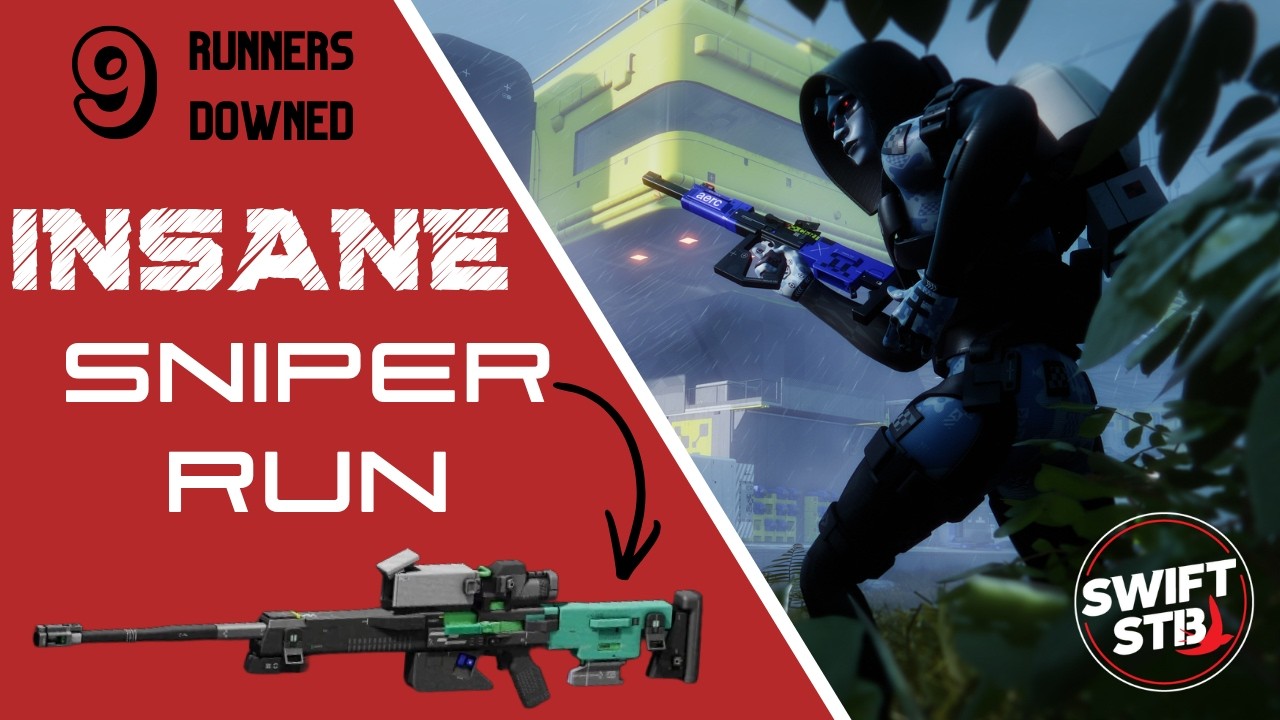 I Picked Up This Sniper By Accident… Then Got 9 Runner Elims (Marathon)