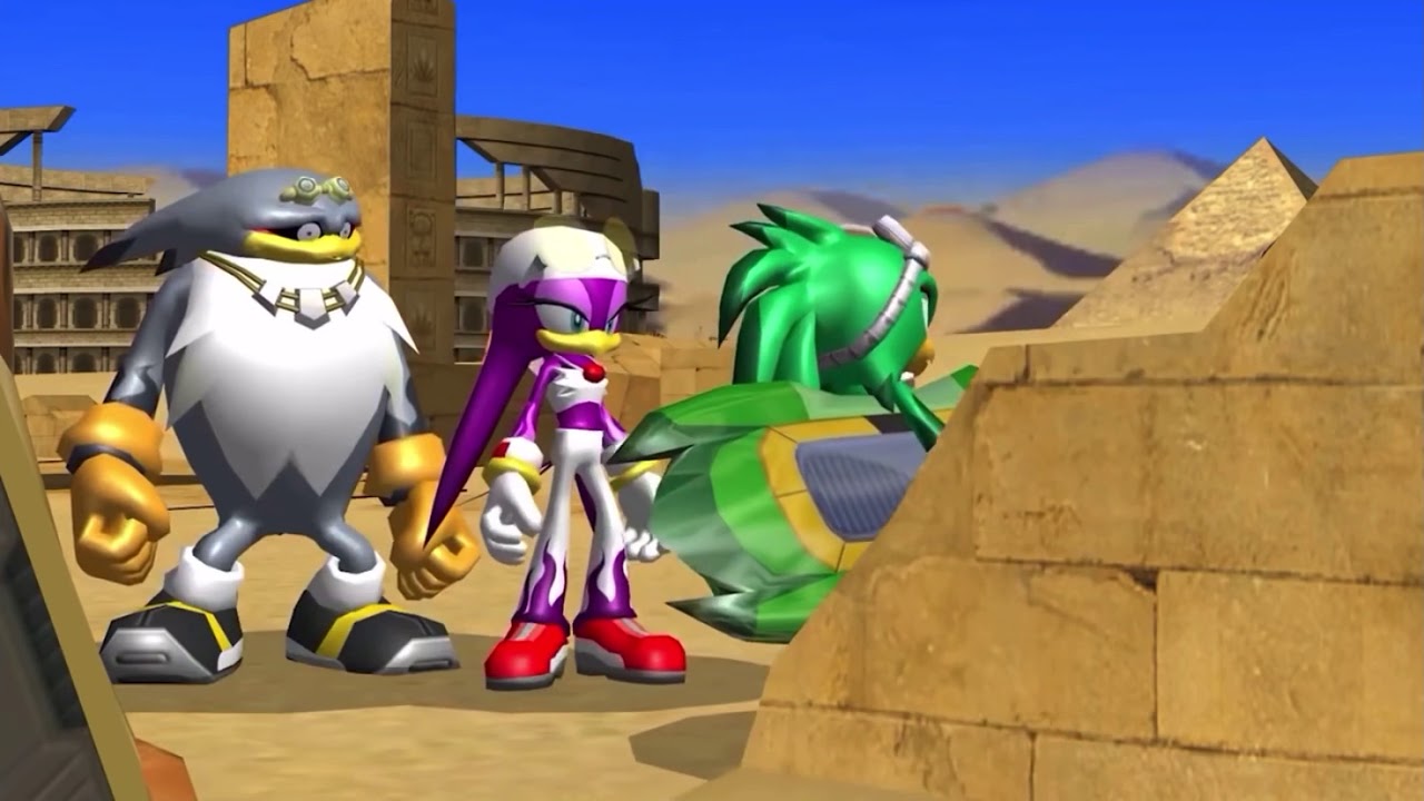 the funniest part of the sonic riders fandub