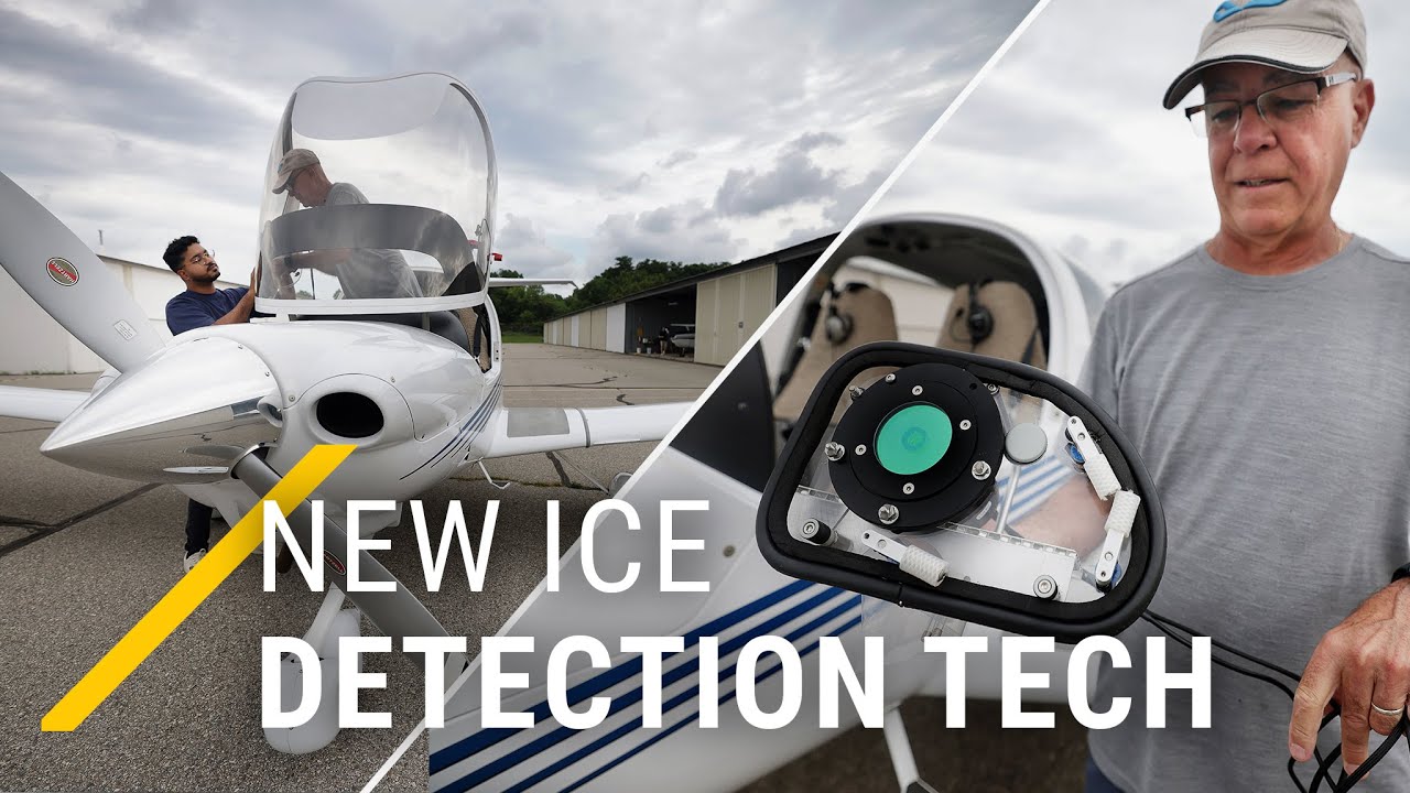 Разрабатываются новые датчики обнаружения обледенения для самолетов и автомобилей.