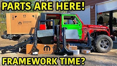 Rebuilding A Wrecked 2020 Jeep Gladiator Rubicon Part 4