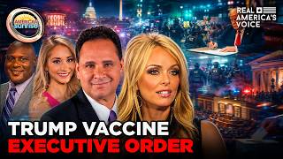 TRUMP VACCINE EXECUTIVE ORDER, NJ ANTI-ICE RIOTS & NICK SHIRLEY ACT | THE AMERICAN SUNRISE SHOW