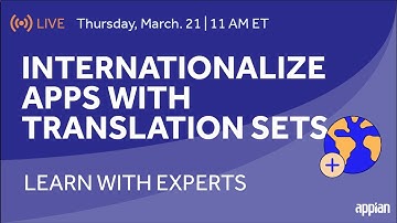 Internationalize Apps with Translation Sets | Learn With Experts