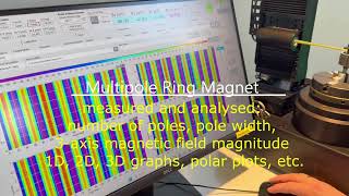 Multipole Ring Magnet - Measured And Ysed With The Senis Magnetic Field Mapper
