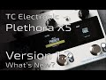 TC Electronic PLETHORA X5 Firmware 1.2: what&#39;s new?