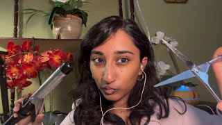 2000s Spa Haircut ASMR 🪷 visual, soft-spoken, personal attention 🪭 screenshot 1