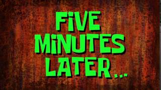 Five Minutes Later... | SpongeBob Time Card #133 Resimi