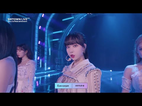 aespa 에스파 - Savage | SMTOWN LIVE 2022 : SMCU EXPRESS @ KWANGYA