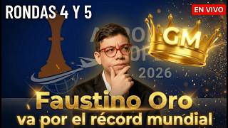 ¡FAUSTINO ORO ENFRENTA A GM RUSO DE NEGRAS! | RONDA 5