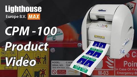 Lighthouse CPM-100 Product Video