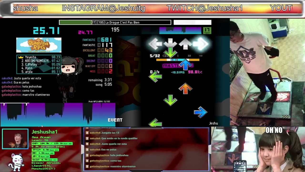 Jeshu - La Drogue C'est Pas Bien Lv17 95.68% 195bpm