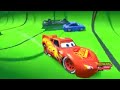New Luigi Ramone and McQueen Cars 3 Sally w spiderman Elsa Anna iron man reupload @BoomCarsTV 