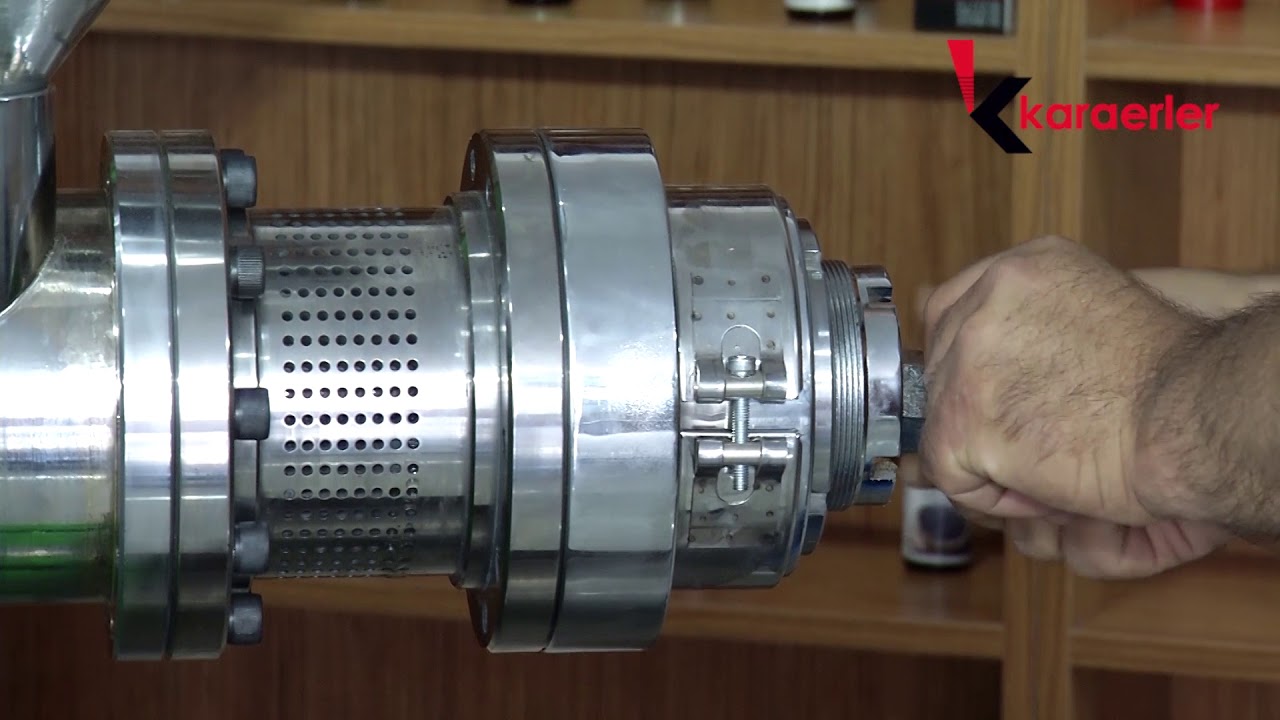 NF 1500 English cold oil pres machine