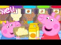 Peppa-Wutz-Geschichten | Lebensmittelspender im Supermarkt | Videos für Kinder