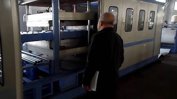 BEST PRICE AUTOMATIC VACUUM FORMING CUTTING AND STACKING MACHINE FROM CHINA