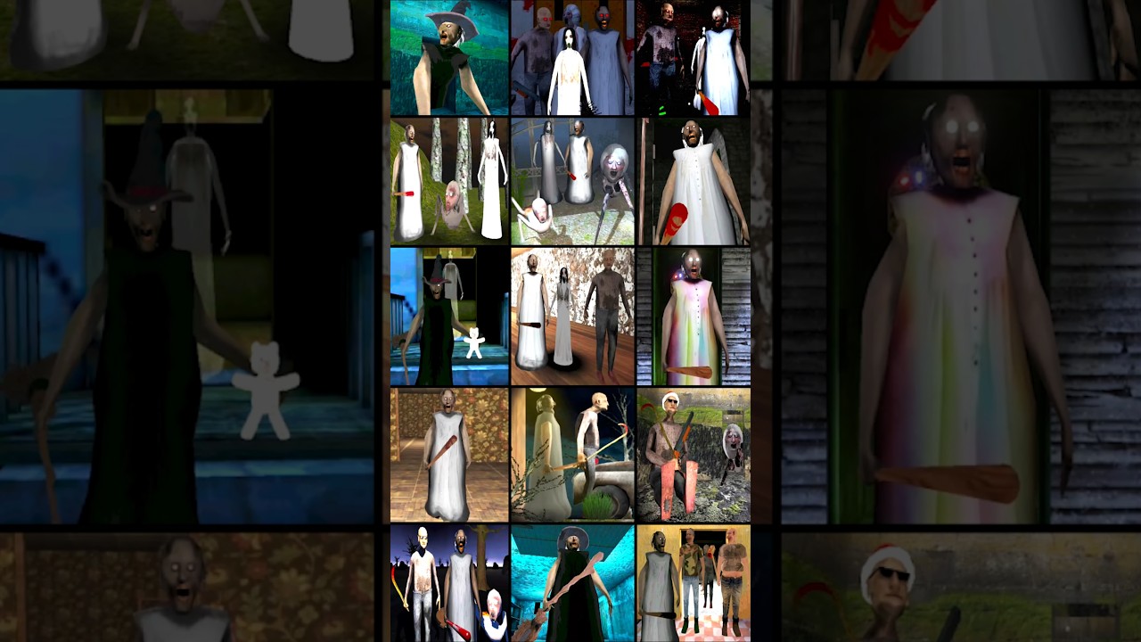 Escape Ending | 15 Granny Fan Games, Funny Moments | Part 2 