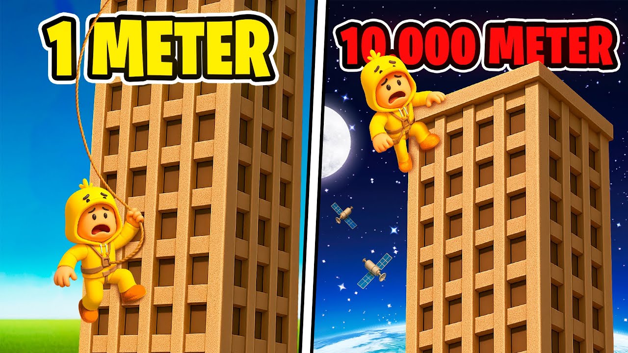 Ik Beklim De Hoogste Toren Ter Wereld! (Roblox)
