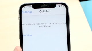 How To FIX An Update Is Required For Data On iPhone! Net Worth