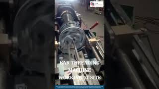 REBAR THREADING MACHINE  #constructionequipment #heavycivil #engineering