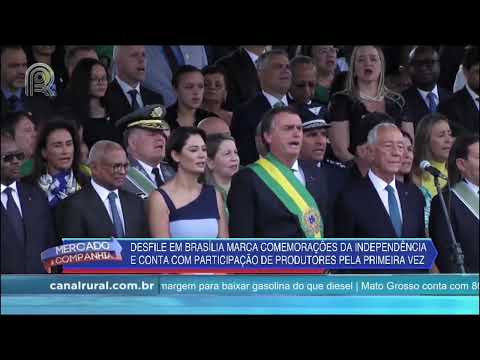 Desfile em comemoração ao Bicentenário reúne multidão em Brasília |Canal Rural