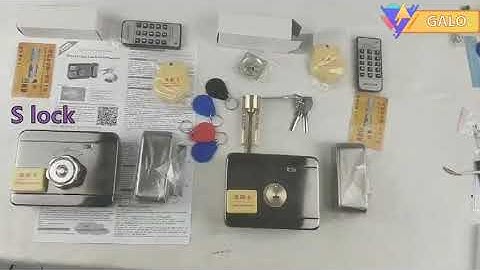 GALO smart remote control RFID gate door lock