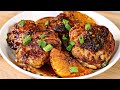 ORANGE Honey Glazed Chicken Thighs Recipe