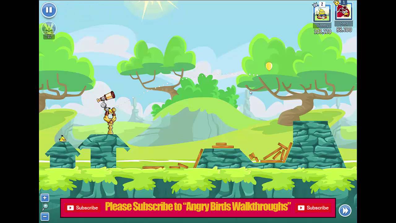 Angry Birds Friends 2016 Week 192c All Levels 1-6 on January 19th, 2016 871,510pts