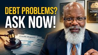 Ask me questions about credit repair debt settlement and debt lawsuits