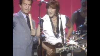 Dick Clark Interviews John Cafferty & Beaver Brown Band - American Bandstand 1985